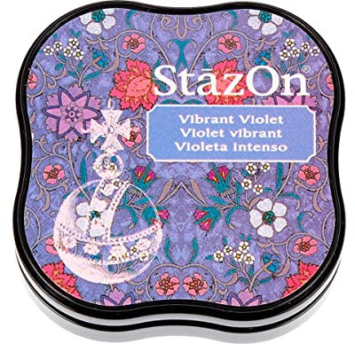 Tsukineko StazOn Midi-Pad, Vibrant Violet