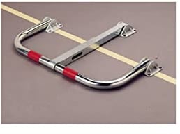 Mottez B307C Barrière de Parking Rabattable Standard, Gris