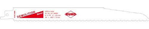 Ruko 33189895 Säbelsägeblatt 8989-5 225 x 21 x 1.6 mm, 5-Stück