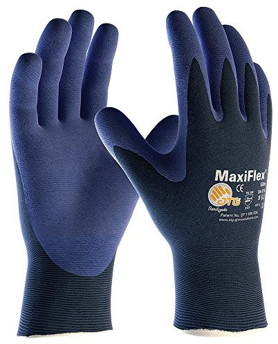 MaxiFlex® Elite Nylon Strickhandschuhe / Montagehandschuhe 34-324 Größe M(8)
