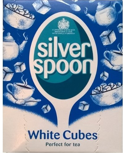 Silver Spoon White Sugar Cubes - 4 x 500gm