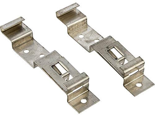 x2 Oblong Trailer Number Plate Clips, Rectangular, Fit UK Number Plates! Sprung