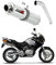 DOMINATOR Pot d'échappement Silencieux ST compatible avec XL 125 V VARADERO 2007-2012