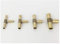 huicouldtool T-förmiger Messing-T-Stück, 6 mm, 8 mm, 10 mm, 12 mm, 3-Wege-Schlauchkupplung, kupferfarben