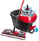 Vileda Sistema lavapavimenti Revolution Turbo, Adatto a tutti i pavimenti, Forza pulente della microfibre, Lavabile in lavatrice fino a 60 °C, Sistema lavapavimenti sostenibile, Love It Clean