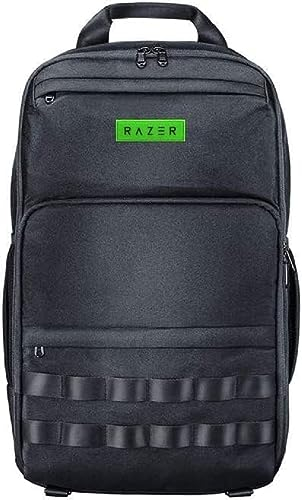 Razer Concourse Pro Backpack (17.3) - Gaming Backpack with Laptop Compartment (17.3 Inch Laptop Slot, Front Utility Flap, Padded Mesh Weave Sholder Straps, Tear Resistant Bottom Pannel) Black