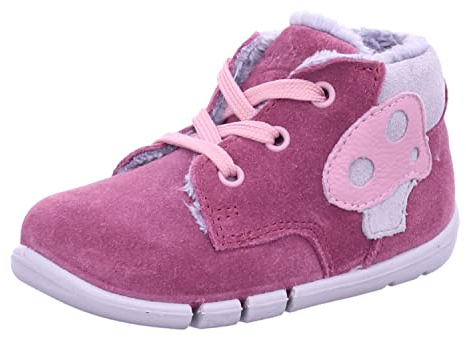 Superfit Baby-Mädchen FLEXY warm gefütterte Lauflernschuh, PINK/ROSA 5500, 20 EU