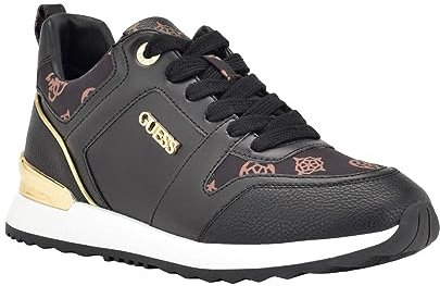 GUESS Damen Kadlin Sneaker, Schwarz 001, 39.5 EU