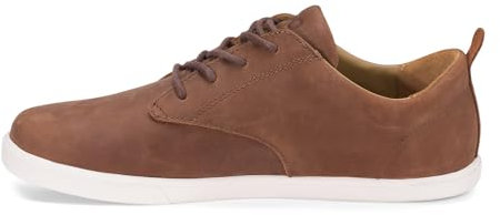 Xero Shoes Herren Glenn Dress Casual Lederschuhe – Leichte Schuhe für Männer – Braun, Größe 40,5 EU