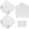 Greluma 3PCS Interruptor de lámpara de gabinete, interruptores táctiles de armario de 250V 2A, interruptor de contacto de puerta normalmente cerrada, para interruptor de muebles, LED