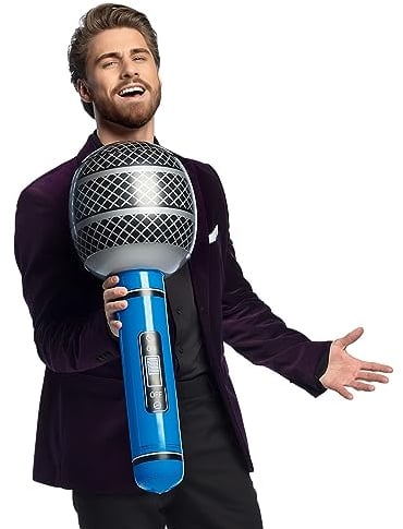 Boland - MICROPHONE GONFLABLE 76CM
