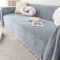 YWQJL Sofaüberwurf Decke Ecksofa L Form Samt rutschfest Wasserdicht XXL Decke Für Sofa Zum Abdecken Grau Decke Sofa Sofa Decke Überwurf Sofa Überwurfdecke Sofadecke,darkgray-180x230CM