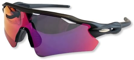 OLYSPM Fahrradbrille Herren,Fahrradbrille Damen,Sportbrille,Rennrad Brille mit Winddicht,Staubdicht,UV-Schutz,Blendschutz,Fahrrad Brille für Radfahren,Laufen,Klettern,Skifahren