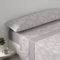 HOME MERCURY- Juego de Sábanas Térmicas para Invierno, Extra Suave y Ajustables, Juego Polar Pirineo de 3 Piezas Incluye Bajera Ajustable, Encimera y Funda Almohada. (Cama 150, Puntos Neutro)