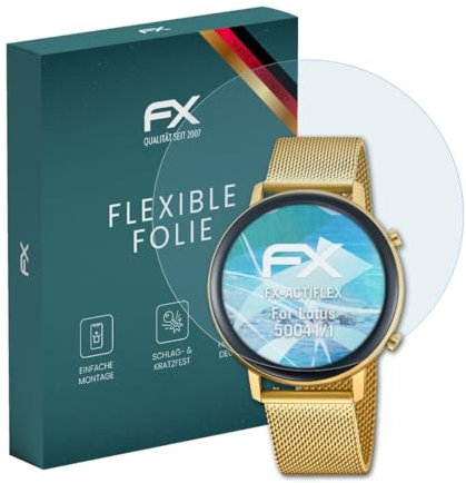 atFoliX Película Protectora compatible con Lotus 50041/1 Protector Película, ultra claro y flexible FX Lámina Protectora de Pantalla (3X)