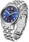 CADISEN Automatik Uhr Herren Saphirglas 50M Wasserdicht Armbanduhr Beiläufig (blau)