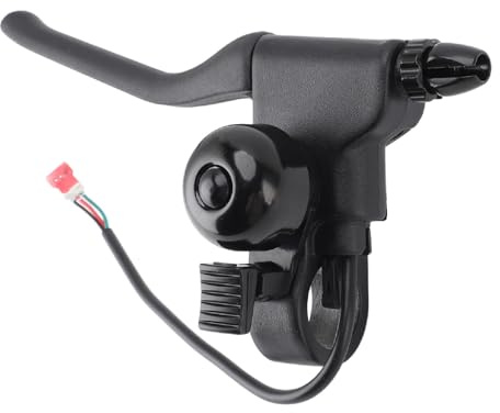 Focket Ersatz-Bremshebelgriff mit Glocken für Elektro-Scooter-Teile, rutschfester Bremshebel mit Glocke für Heimwerker-Ersatzteile für Roller