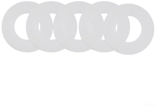 Arandela de sellado de base de válvula de descarga, 30 piezas de sello de cisterna de reparación de descarga de diafragma, arandela de inodoro para 816.418.00.1, 63 x 32 mm, goma