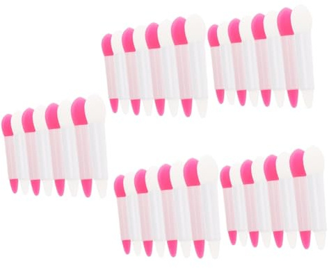Healeved 80stücke Teiliges Lippenpinsel Und Augenbrauenapplikatoren Wiederverwendbare Make-up-werkzeuge Für Lippenstift Und Lidschatten Für Und Mädchen Tragbar Und Flexibel