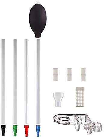 JOERBABU Tube d'alimentation flexible professionnel avec tête d'aspiration en silicone pour une alimentation sûre et facile des plantes marines