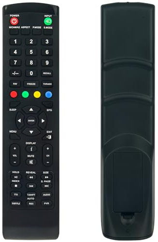 Télécommande remplacée Convient pour High-One TV HI3912HD-MM HI3220HD-MM HI3209HD-MM HI3220HD 965727-HI3211HD-MM KDE32ML316ATS-1 969321-HI3214HD-MM
