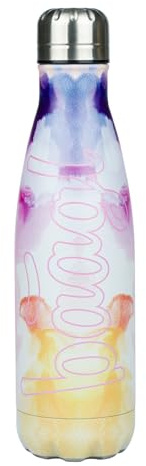 Baagl Trinkflasche Kinder Mädchen Edelstahlflasche Schule 500 ml - Painting | Auslaufsichere Thermosflasche & BPA-freie Wasserflasche Thermoskanne für Ausflüge und eine doppelwandige Isolierflasche.