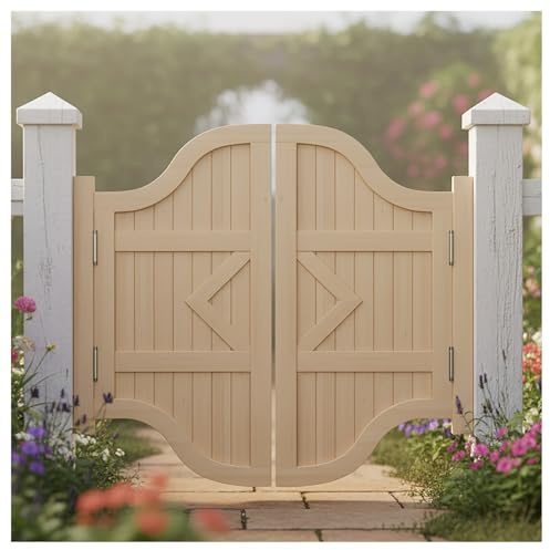 Puertas Batientes De Salón De Madera Maciza, Puerta De Media Hoja Estilo Rústico Occidental Color Madera, para Cocina, Bar, Pasillo, con Herrajes, Puerta Divisoria Interior 120cmx90cm