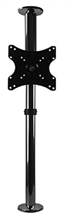 Adjustable TV Floor Stand - LCD TV 360 Degree Rotating Frame Floor Stand Partition Wall Rotating Rack Rotating TV Cabinet Rotating Base, Fits 19-40inch Tilt Swivel TV Mount (86-114