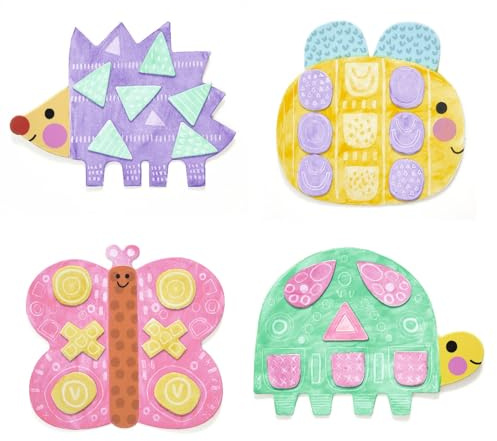 DJECO Peinture a doigts magique - Petites formes