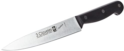 3 Claveles Uniblock - Cuchillo profesional para filetear pescado 17 cm