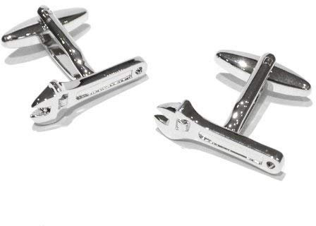 Detailed Wrench Spanners Cufflinks (x2aj338)