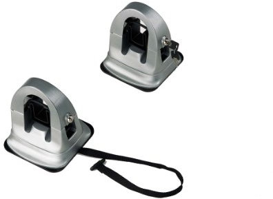 Cam 1372/un Plata carv magnético titulares de esquí para Coche, Color Plateado