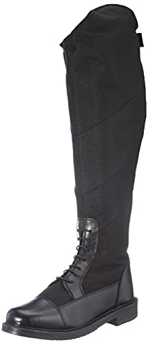 HKM Erwachsene Reitstiefel -Style Winter Hose, Schwarz, 34 EU