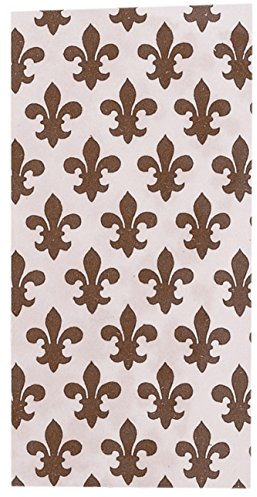 CARTA GIGLIO MARRONE ART 56032 05 CM 50X70 PZ 50