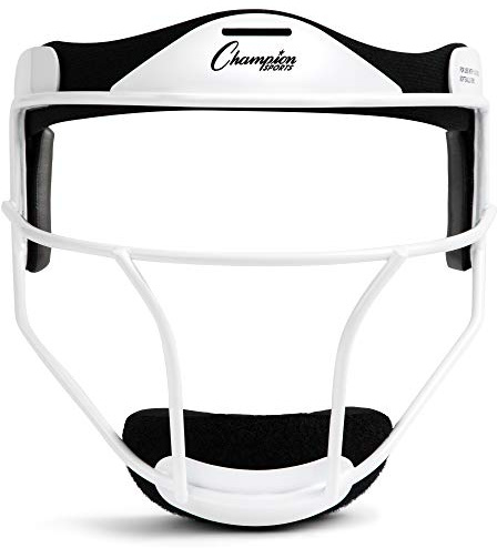 Champion Sports Softball-Gesichtsmaske – strapazierfähiger Fielder-Kopfschutz – Premium-Sport-Zubehör für drinnen und draußen – Magnesium oder Stahl in Mehreren Farben und Größen