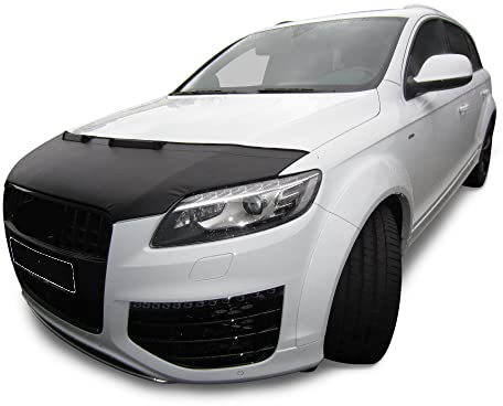 AB-00816 AUTO-BRA kompatibel mit Audi Q7 4L Bj. 2005-2015 Haubenbra Steinschlagschutz Tuning Bonnet Bra