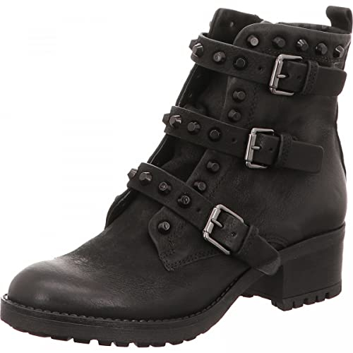 Mjus Stiefelette | Reißverschluss - Schwarz | Nero, Farbe:Schwarz;Größe:40