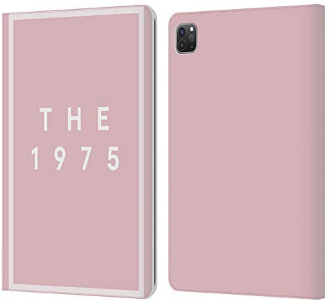 Head Case Designs Offizielle The 1975 Logo Rosa Berühmte Kunst Leder-Wallet-Hülle Kompatibel mit Apple iPad Pro 11 2020/2021 / 2022