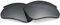 BlazerBuck Polycarbonat Polarisierte Ersatzgläser für BOSE Tempo Sonnenbrillen - Silberchrom
