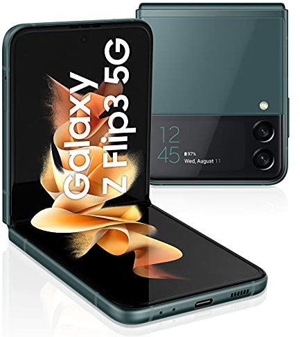 Samsung Galaxy Z Flip3 5G Smartphone Sim Free Android Folding phone 128GB Green (UK Version)