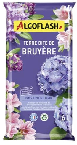 Agloflash Terre dite de Bruyère, Utilisable en Agriculture Biologique - 6L