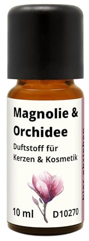 Magnolie Orchidee 10ml Duft Öl für Kerzen, Kosmetik, Seifenherstellung