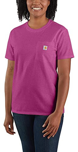 Carhartt Womens Pocket Workwear Ribknit Short Sleeve T-Shirt