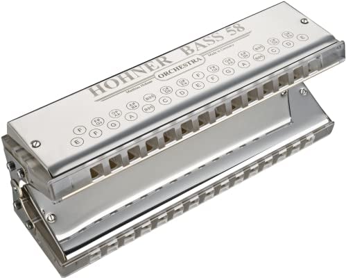 HOHNER Mundharmonika, Orchester, Bass 58, E - e1