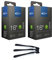 2er Set Schwalbe Fahrrad Schlauch AV3 16 Zoll (47/62-305) Ventil 40mm inklusive 3 MSZweirad Reifenheber
