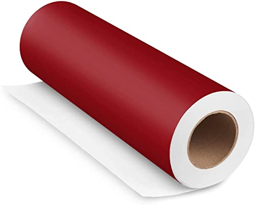 INDIGOS UG - Viperstreifen Auto - Zierstreifen matt - Dunkelrot - 400 cm x 10 cm Zierstreifen - Aufkleber - für Auto, Boot, Motorrad, Autoaufkleber Autoaufkleber - Racing Design - Sportstreifen