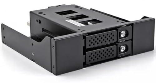 DeLOCK Slim Bay Wechselrahmen für 2 x 2.5? U.2 NVMe SSD mit 5.25? Rahmen