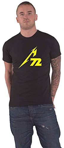 Metallica T Shirt M72 Seasons Strobes Photo Nue offiziell Unisex Schwarz L
