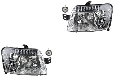 Johns, Scheinwerfer Satz Halogen Haupt passend für Fiat Panda 169 09/03-07/09 H4 +Nebel