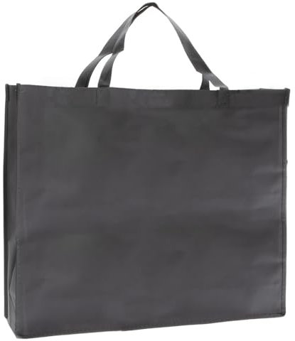 Rotim.nl 10x Shopper Grau Non woven 54x14x45cm - Tragetasche - Einkaufstaschen